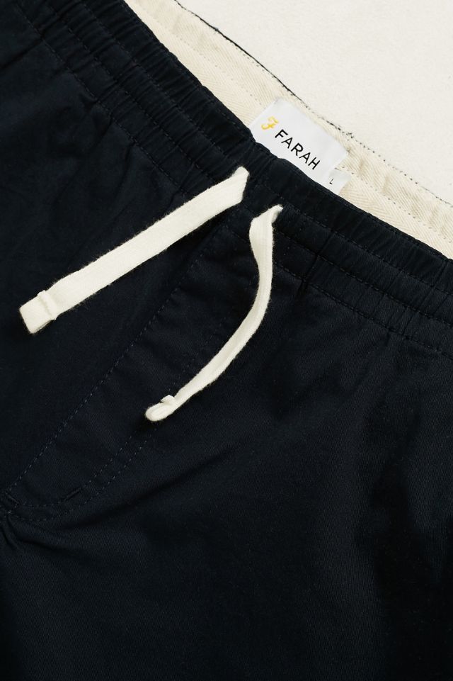 Farah Stretch Twill Navy Shorts #5