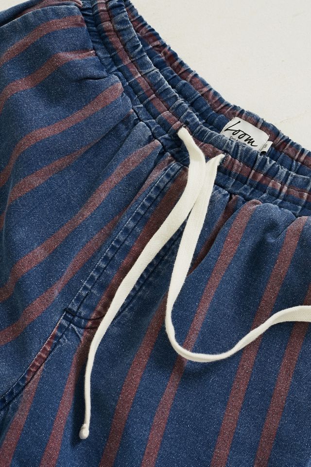 BDG Rayed Denim Drawstring Shorts #3
