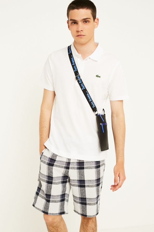Loom Checked Off-White Drawstring Shorts #1