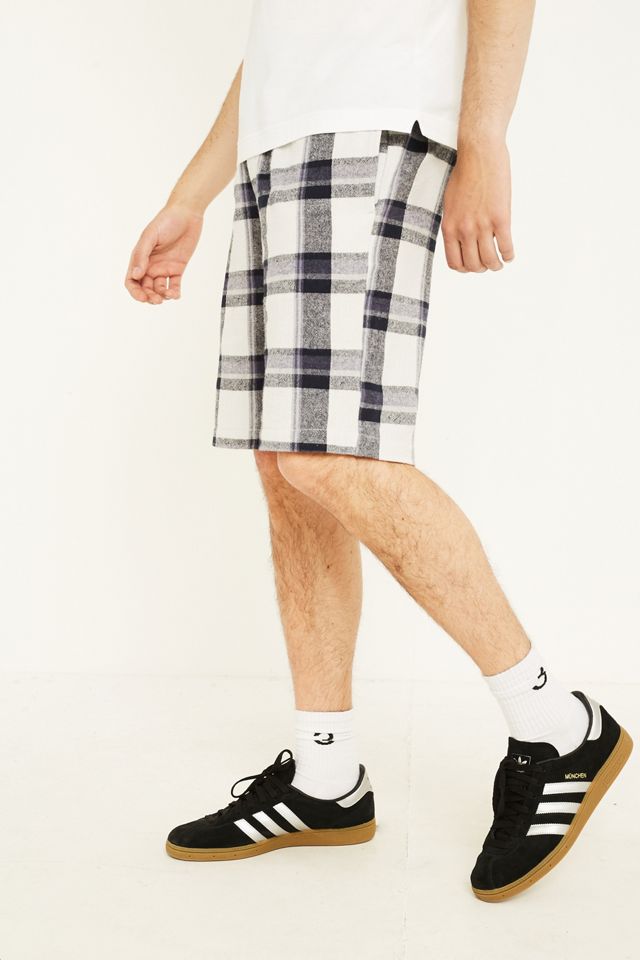 Loom Checked Off-White Drawstring Shorts #2