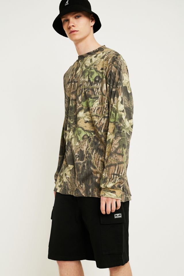 OBEY Fubar ‘90s Black Cargo Shorts #3
