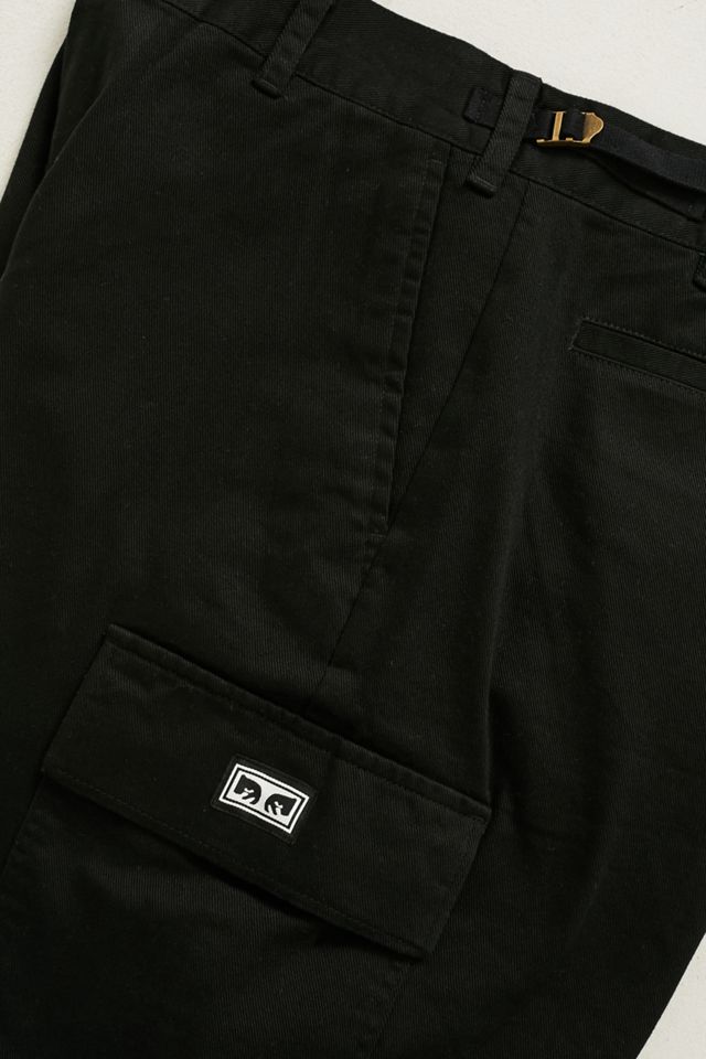 OBEY Fubar ‘90s Black Cargo Shorts #4