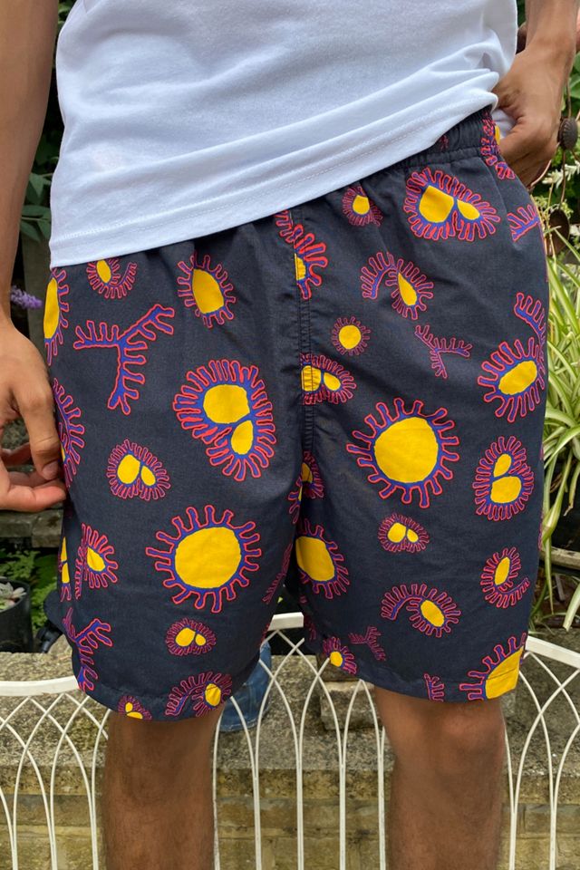 OBEY Pantaloncini Easy Black Amoeba Relaxed Uomo #1