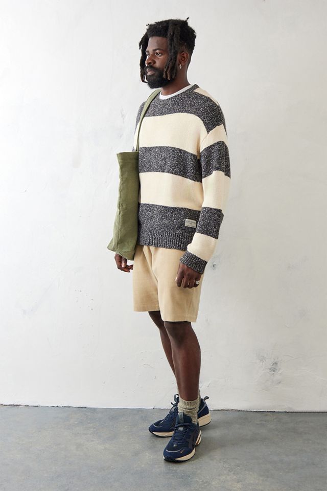Santa Cruz - Short en velours côtelé écru, exclusivité UO #1