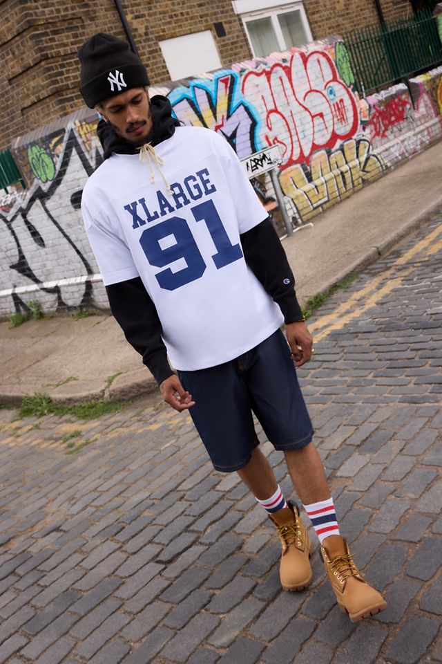 XLARGE Indigo Old OG Jeansshorts #2