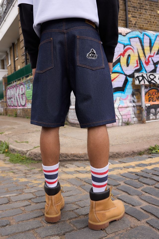 XLARGE Indigo Old OG Jeansshorts #3