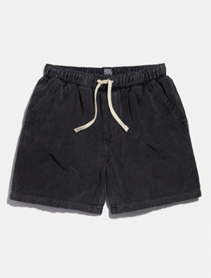 BDG – Cord-Shorts in Schwarz mit Acid-Waschung Urban Outfitters DE