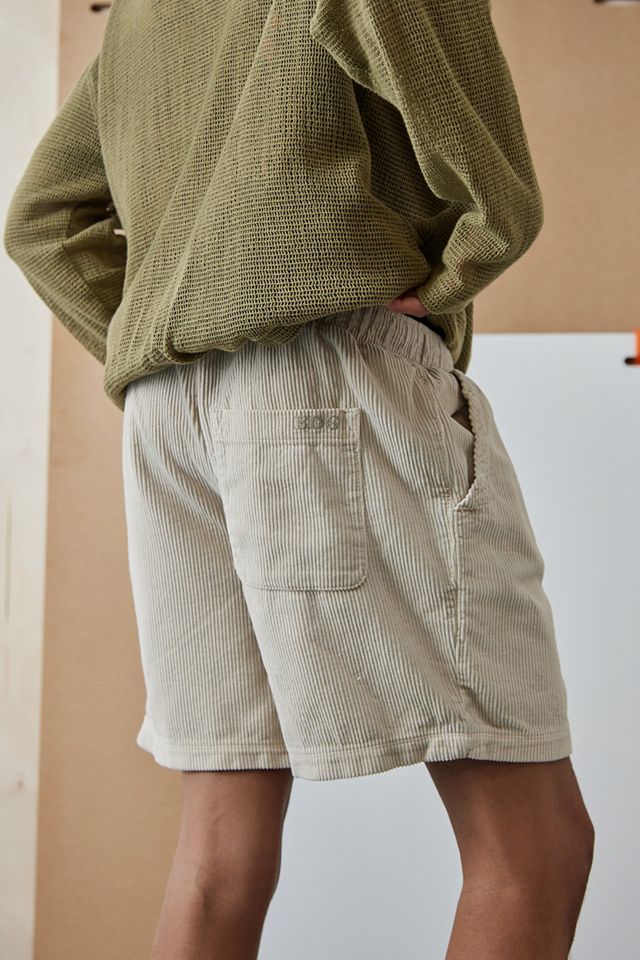 BDG Ecru Pantaloncini in velluto a coste #3