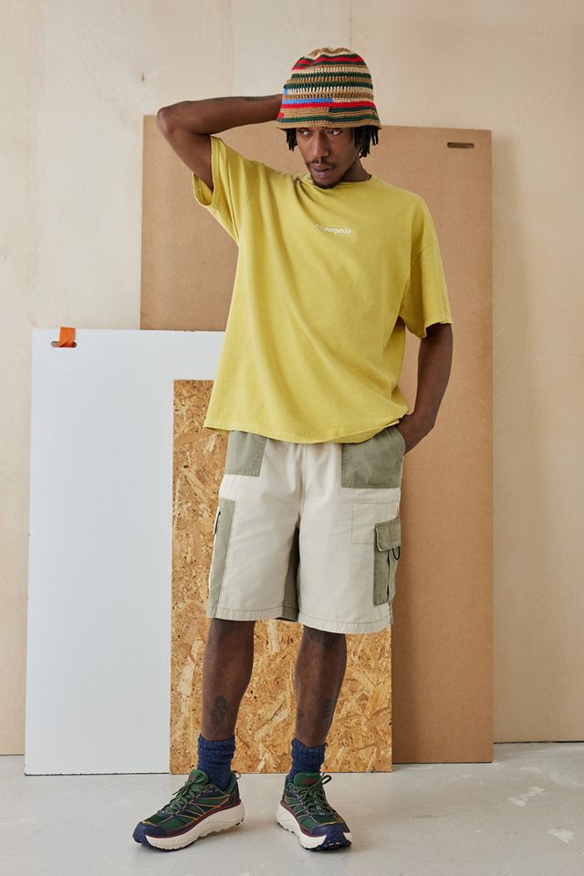 BDG Ecru Ripstop Cargo Shorts #1