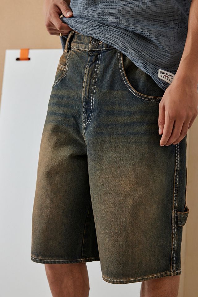 BDG Stone Tinted Denim Oversize Carpenter Short #2