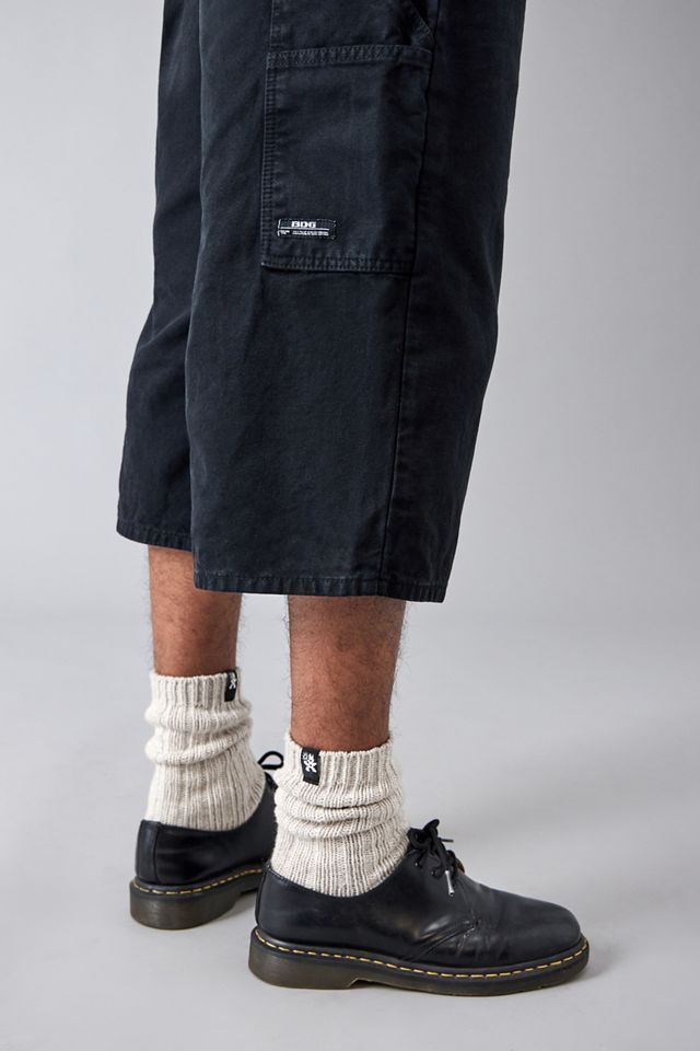 BDG Washed Black Denim Carpenter Shorts #2
