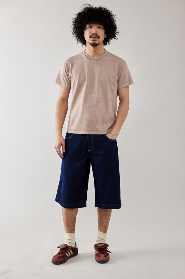 BDG Rinse Indigo Neo Skate Denim Shorts #1