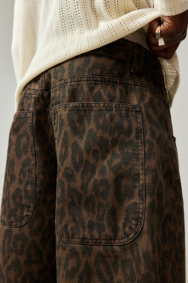 BDG Leopardenmuster Neo Skate Shorts #3