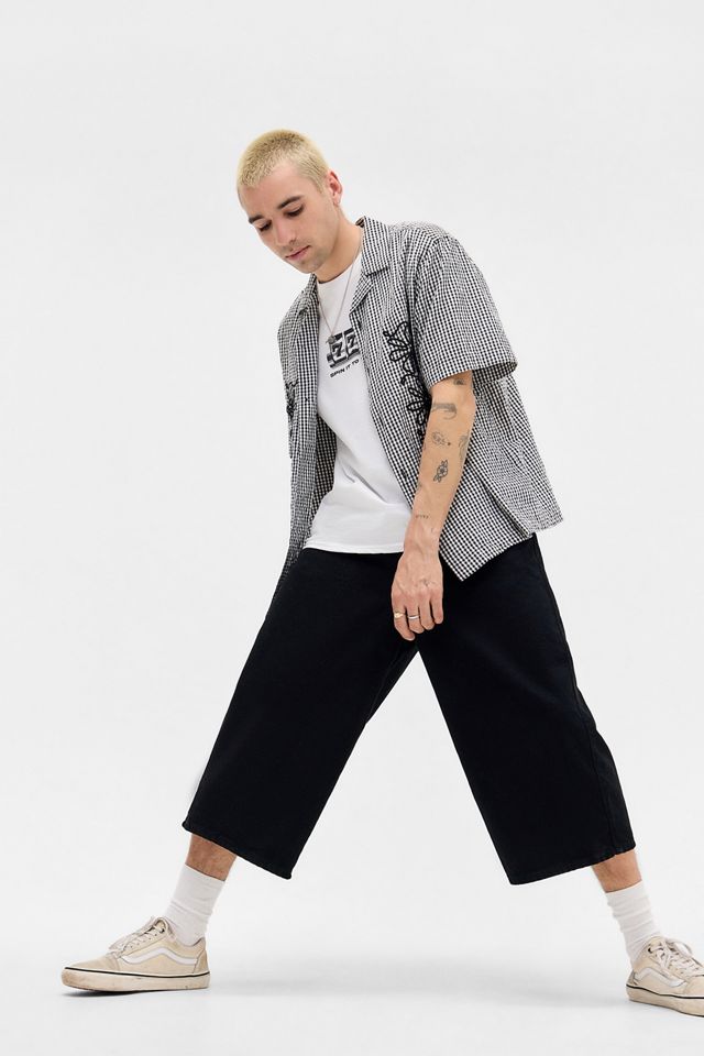 BDG Maxwell Solid Black Jorts #1