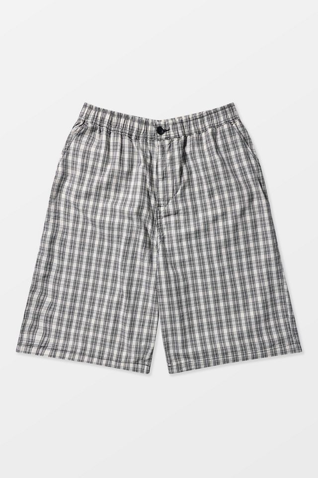 iets frans... Karierte Popeline-Chino-Shorts #6
