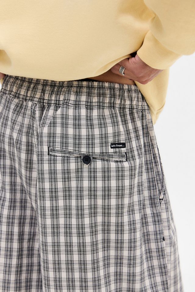 iets frans... Karierte Popeline-Chino-Shorts #3