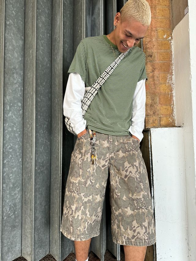 BDG Neo Skate Camo Jorts #5