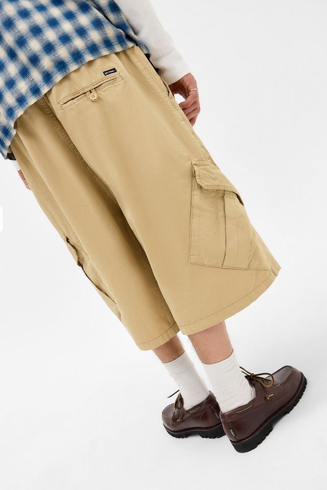 iets frans Camel Pop Cargo Shorts | Urban Outfitters UK