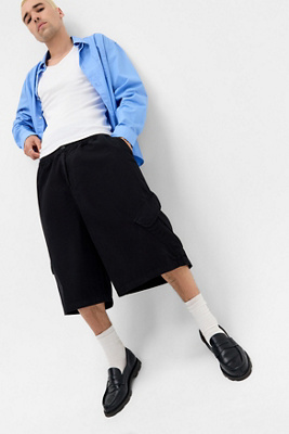 Iets frans. Shorts cargo pop noirs en taille: Small - iets frans... - Modalova