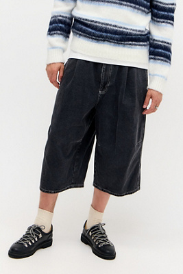 Iets frans. Shorts bouffants noirs délavés en taille: 28 - iets frans... - Modalova
