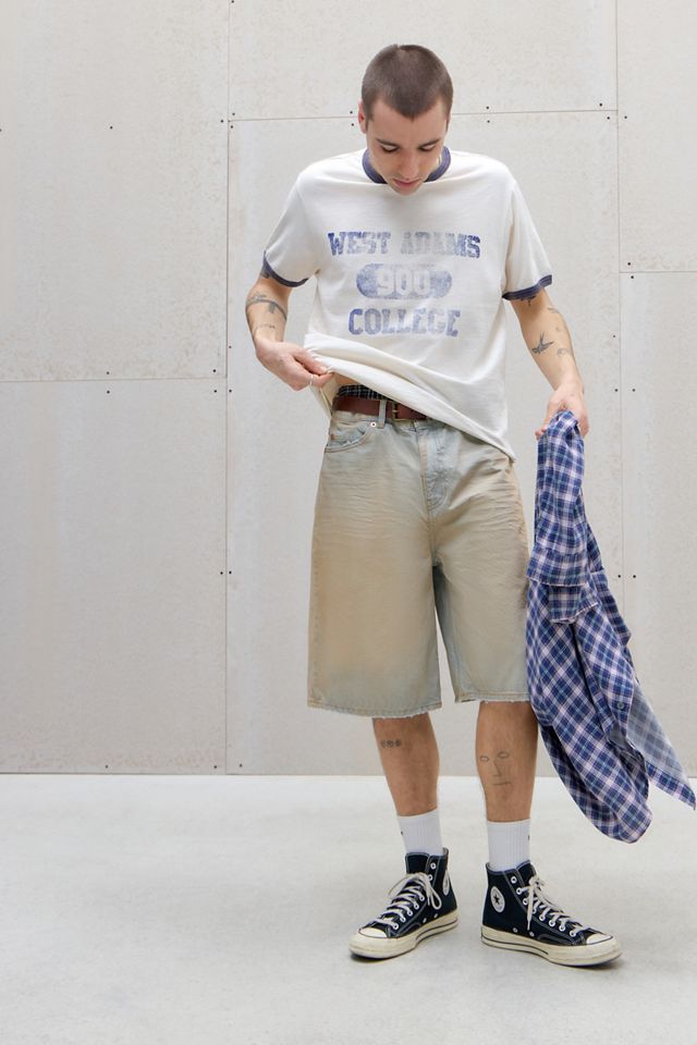 BDG Shorts in Denim Jack Bianco Sporco #1