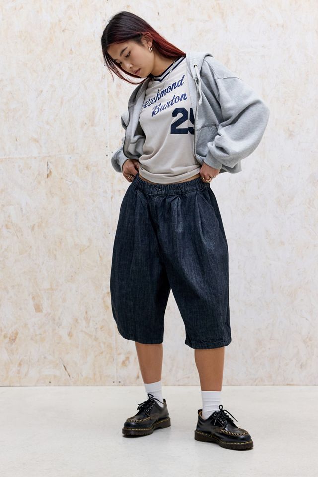 Pantaloncini a palloncino in denim rinse Loom Malachi #5