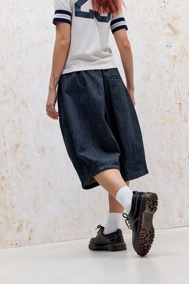 Pantaloncini a palloncino in denim rinse Loom Malachi #7