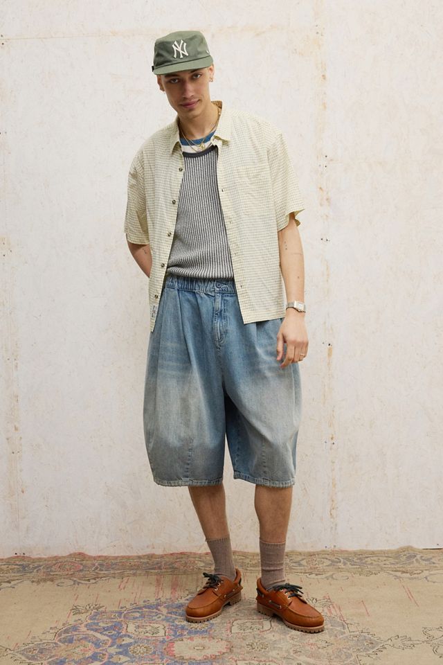 Shorts in Denim Malachi Loom #3