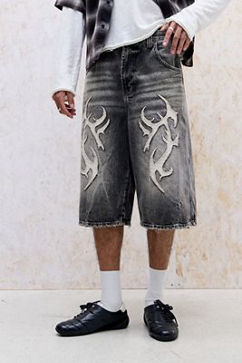 BDG Neo Skate Shorts mit Applikation