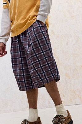 Pantalones Cortos de Cuadros de Verano Bob BDG