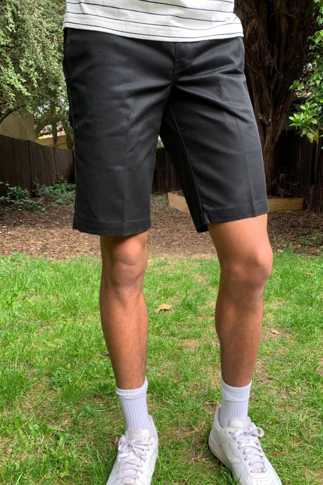 Slim work sales shorts