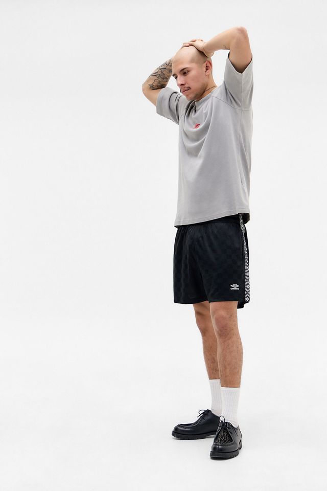 Umbro UO Exclusive Black Checkerboard Shorts #1