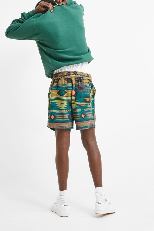 UO - Short en flanelle à imprimé géométrique #2