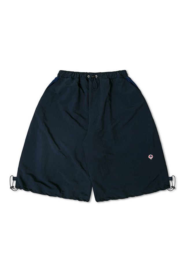 Anglan Wappen Navy Nylon Shorts  #1