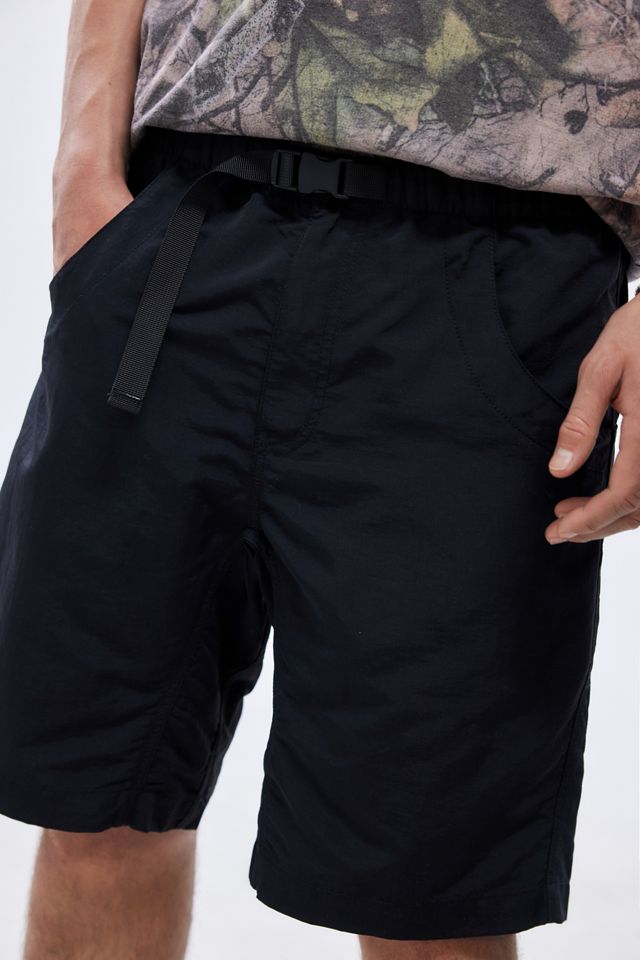 Kavu black big eddy shorts urban outfitters uk