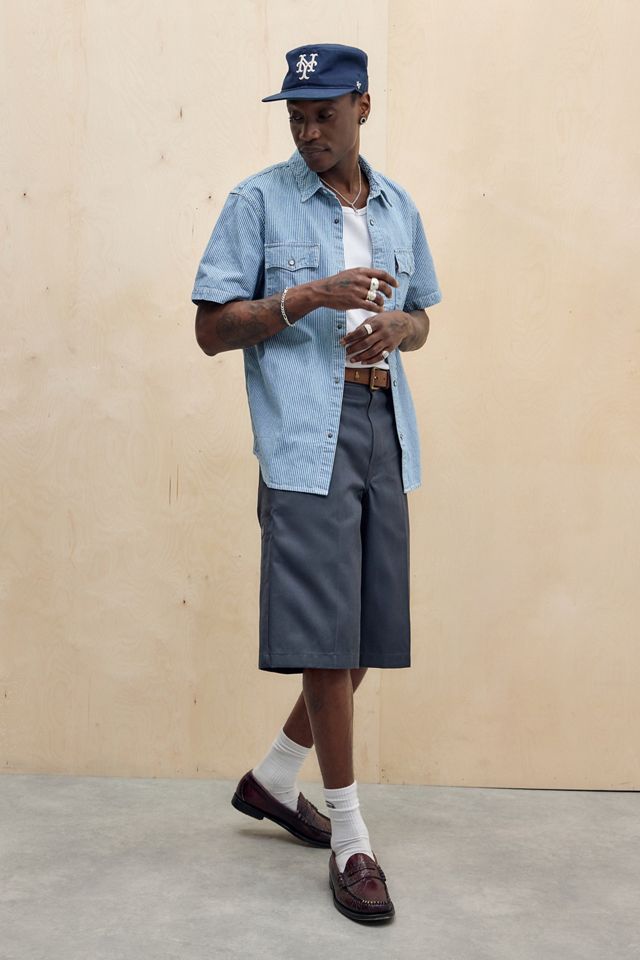 Dickies Charcoal 15 Inch Multi-Pocket Shorts #1