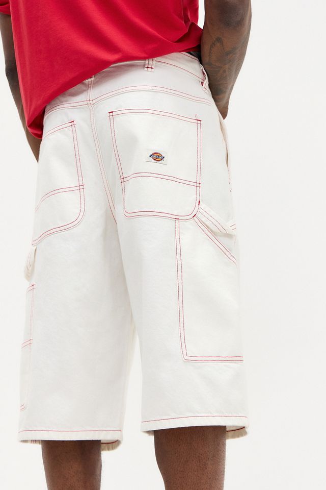 Dickies Egret Weite Denim Malerhosen #4