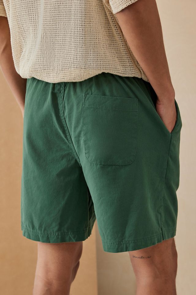 BDG Pantaloncini Twill Crest Ricamati Verdi  #2