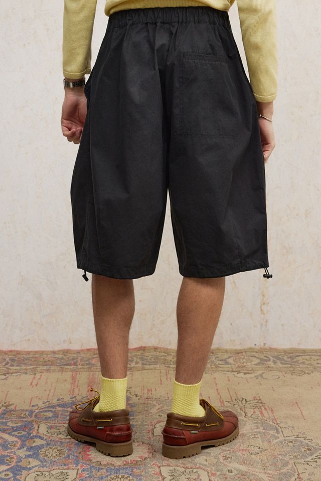 Loom Shorts Malachi in Popeline Nero #4