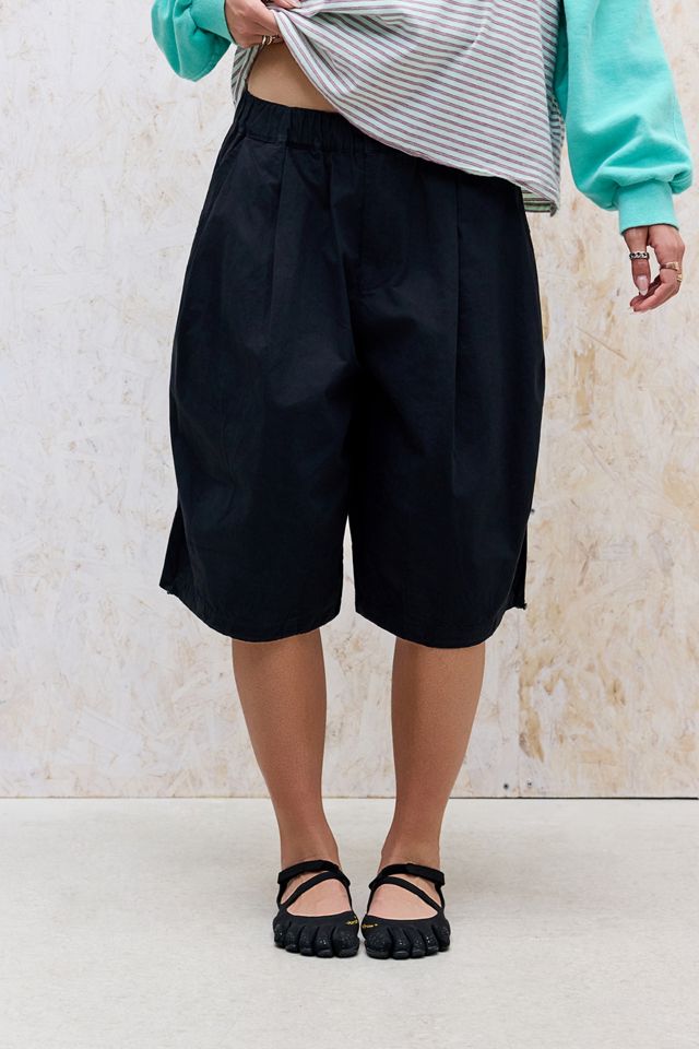Loom Shorts Malachi in Popeline Nero #5