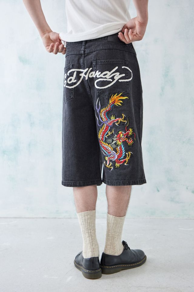 Ed hardy hot sale jean shorts