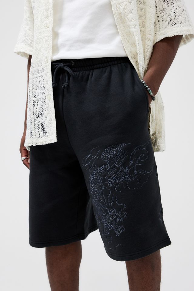 Ed Hardy UO Exclusive Dragon Jogger Shorts #5