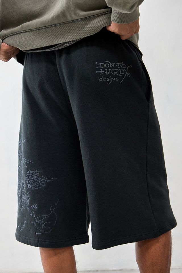 Ed Hardy UO Exclusive Dragon Jogger Shorts #3