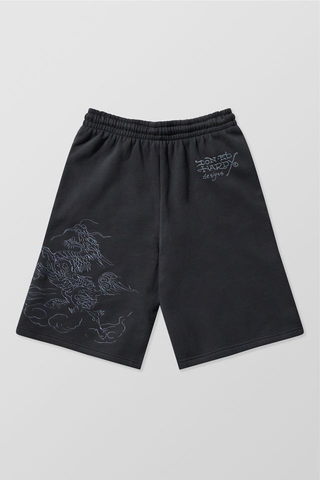 Ed Hardy UO Exclusive Dragon Jogger Shorts #8