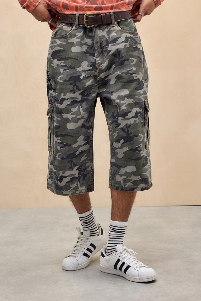 Ed Hardy UO Exklusiv Tarnmuster Cargo Shorts #2