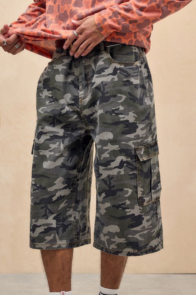 Ed Hardy UO Exklusiv Tarnmuster Cargo Shorts #3