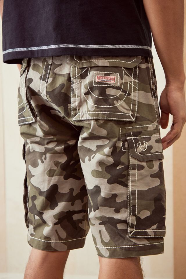 True religion hot sale camouflage shorts