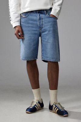 Diesel – Normal lange Shorts mit heller Waschung 