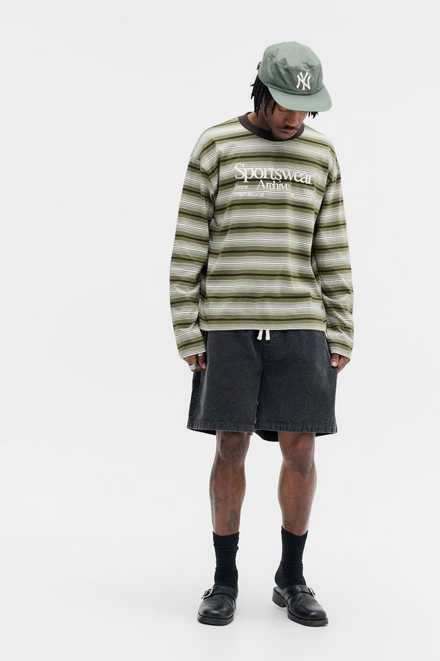 BDG Washed Black Corduroy Shorts #6