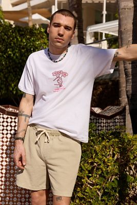 BDG Ecru Corduroy Shorts